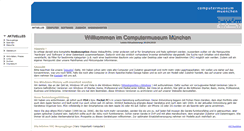 Desktop Screenshot of computermuseum-muenchen.de