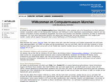 Tablet Screenshot of computermuseum-muenchen.de